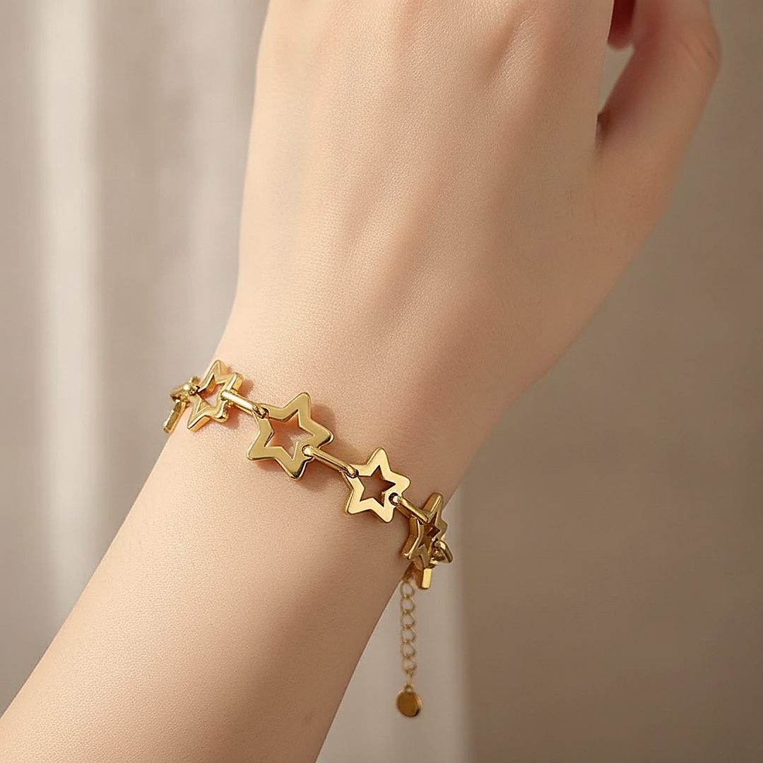 Wisteria Gold Bracelet
