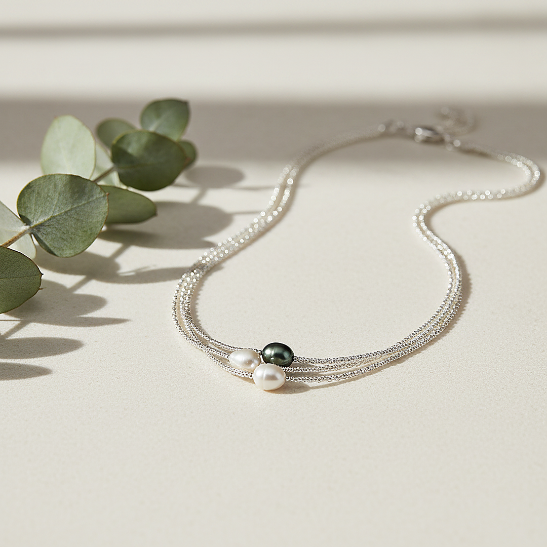 Zaria Pearl Necklace