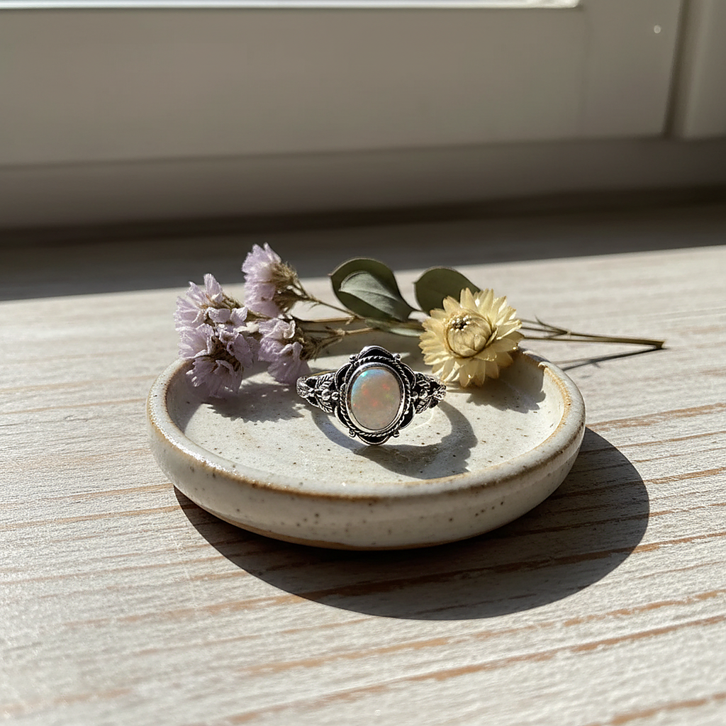 Bague Béatrice en opale