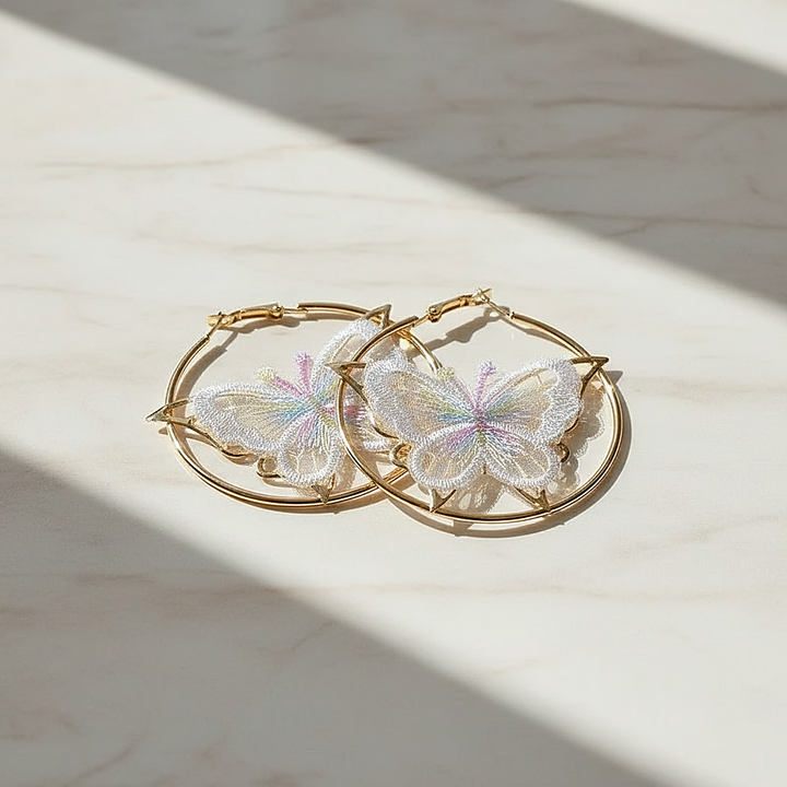 Boucles d’oreilles créoles Jorja