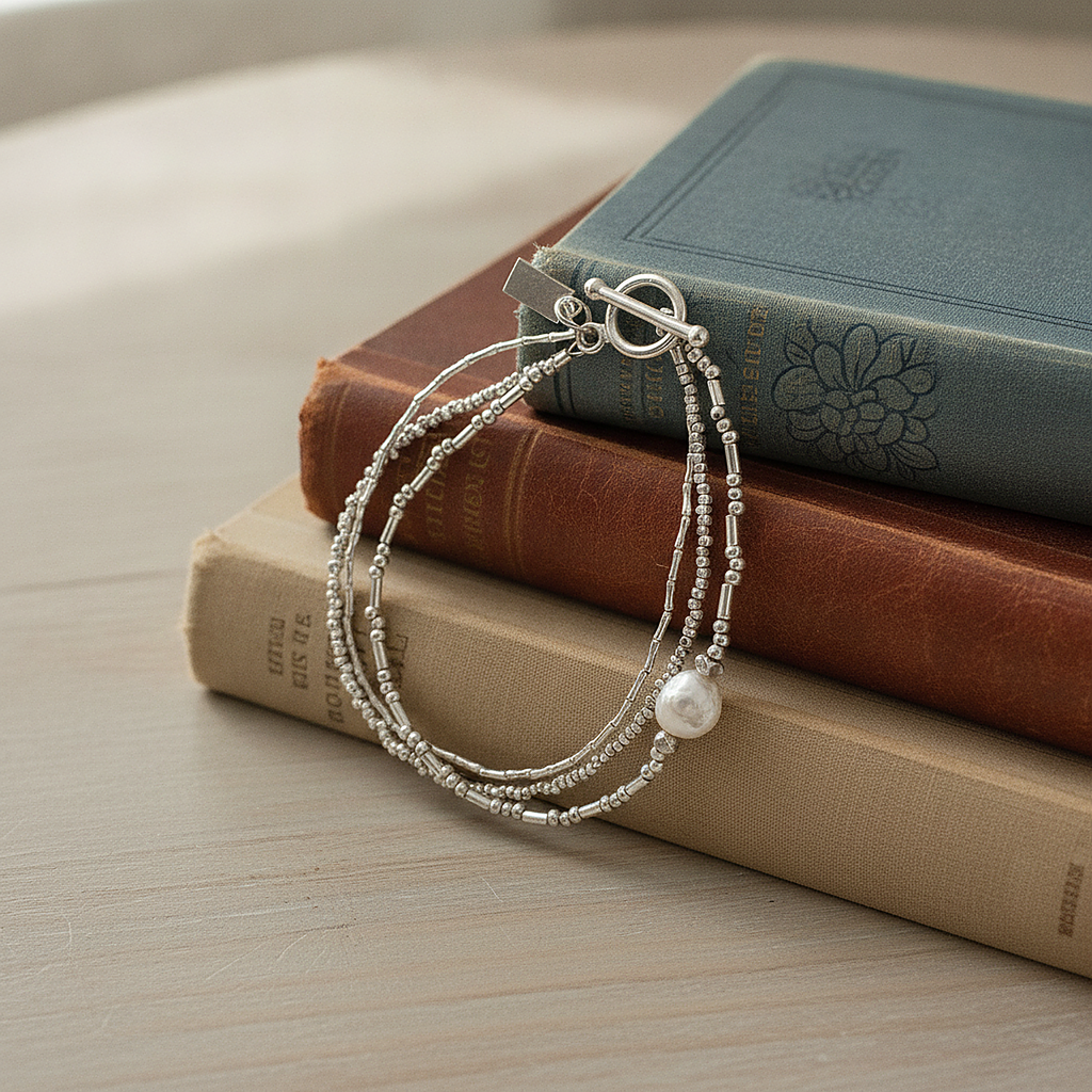 Pulsera de perlas Quilla
