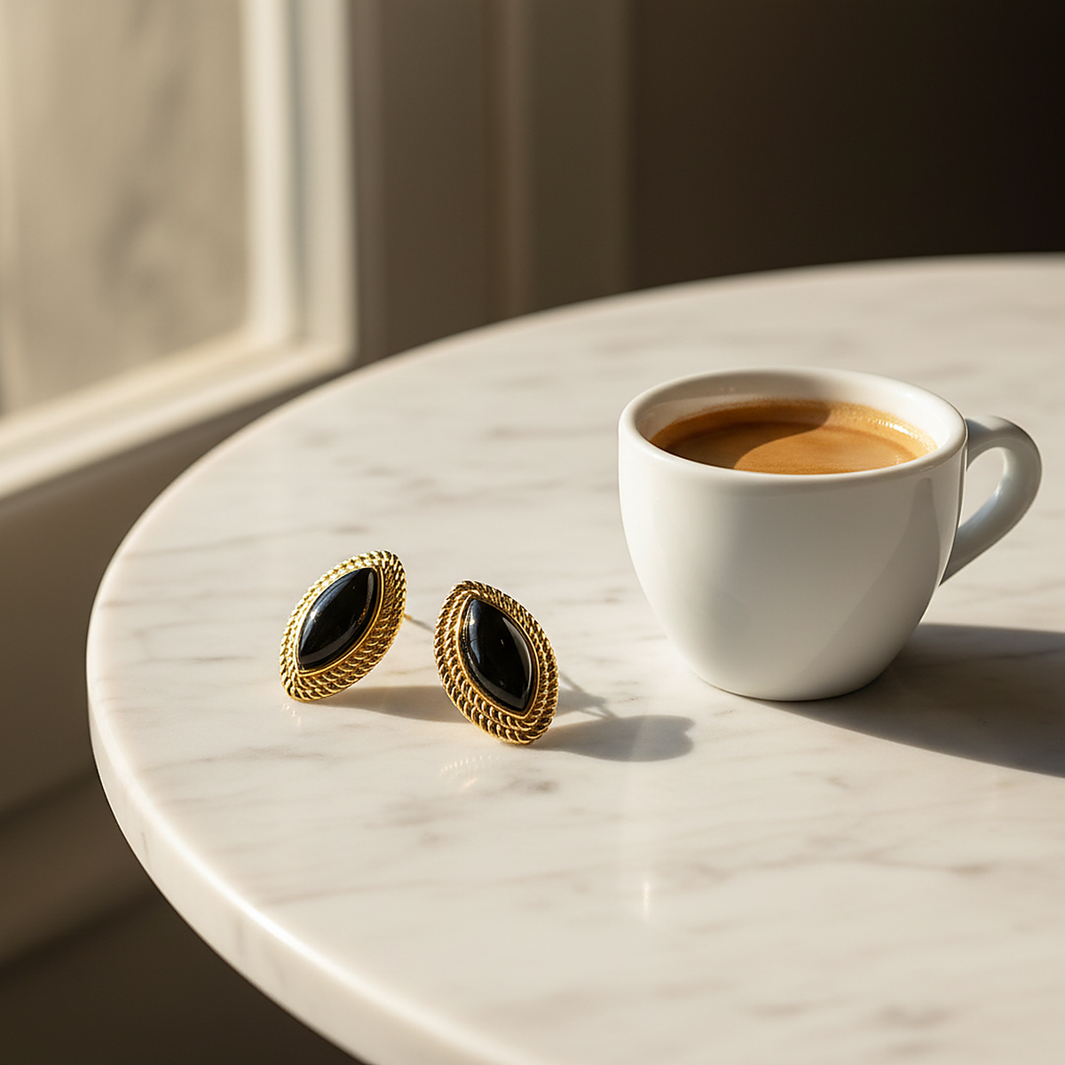 Cassia Gold Earrings