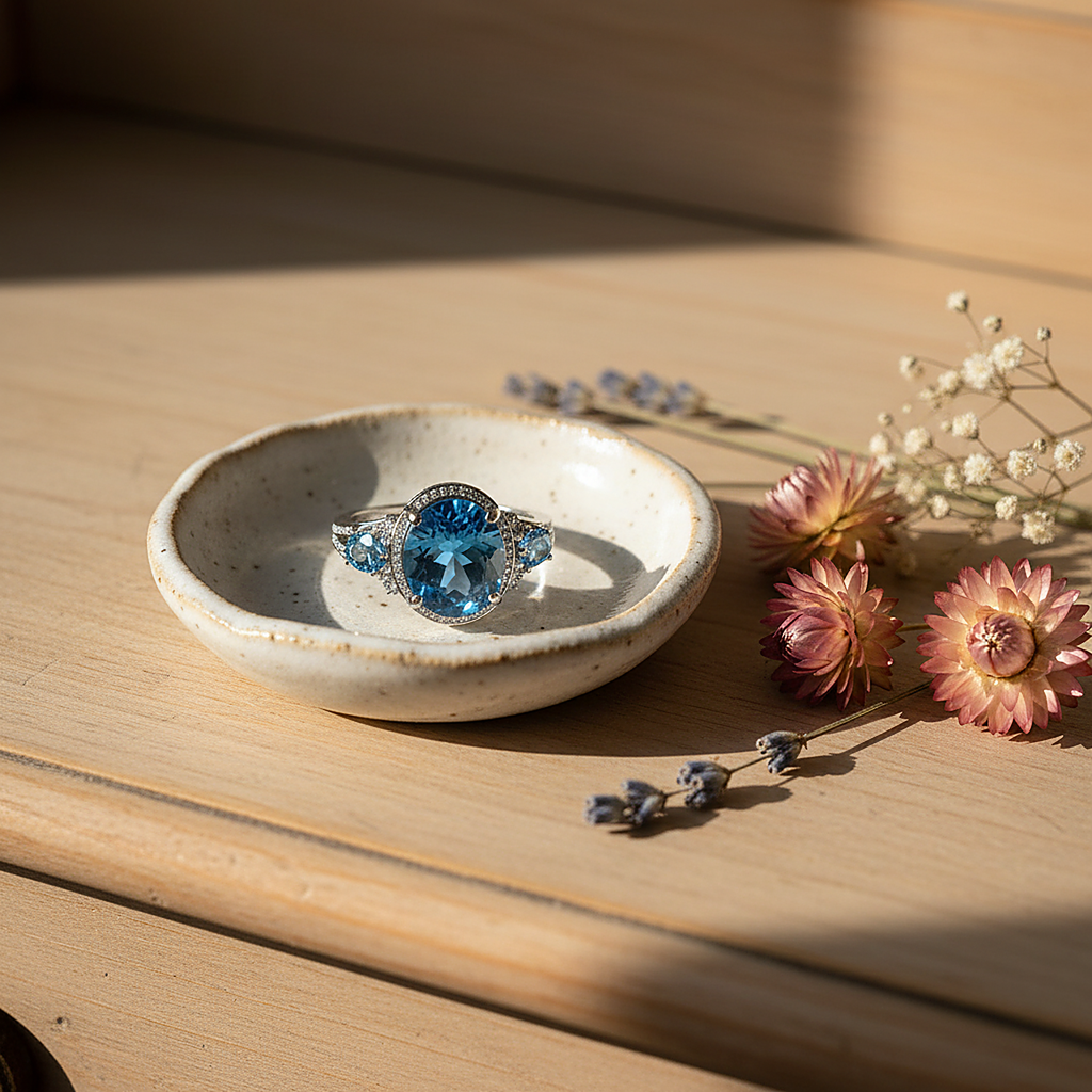 Anillo de cristal Halcyon