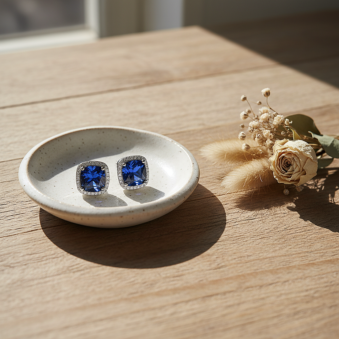 Boucles d’oreilles en saphir Rêverie