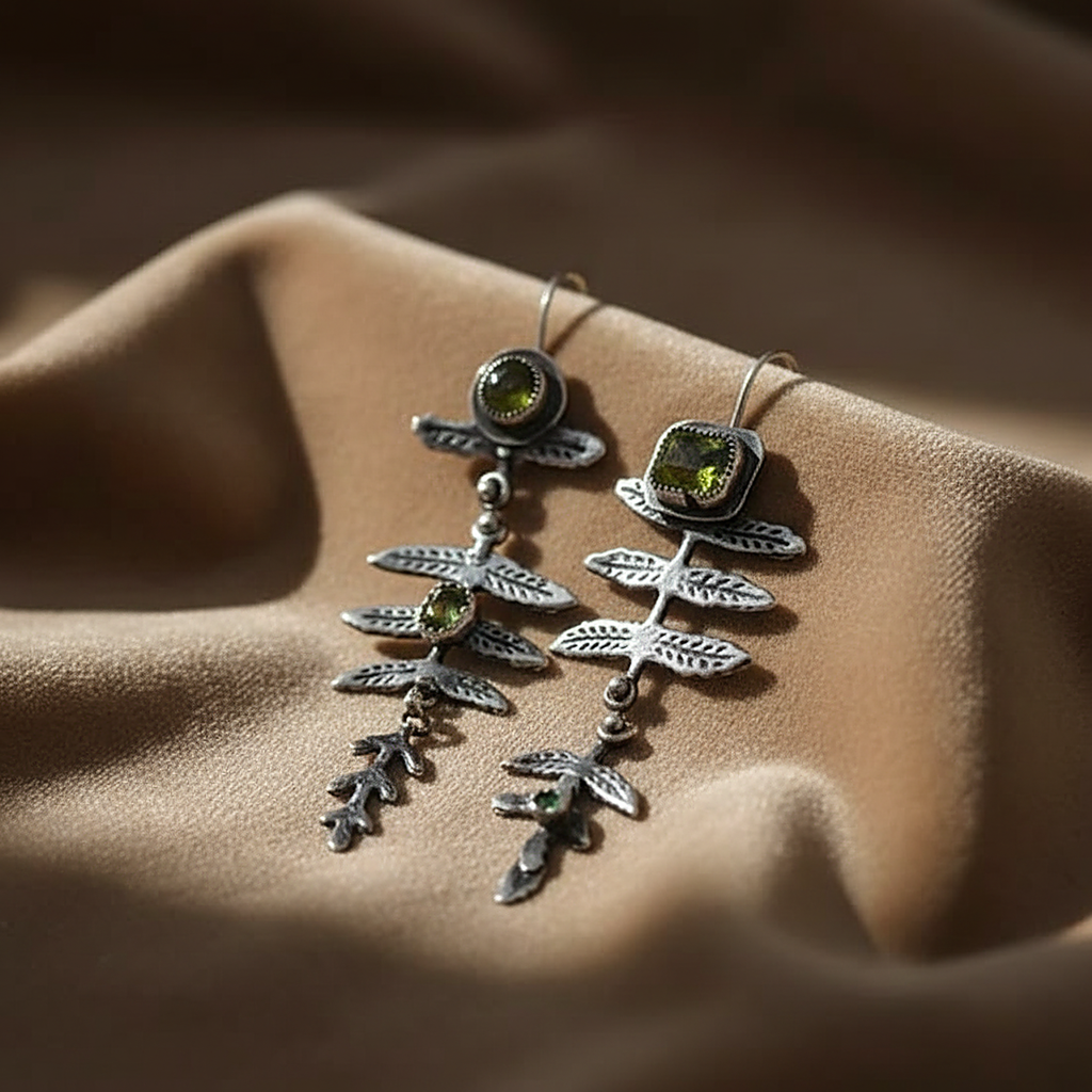 Sylvie Peridot Earrings