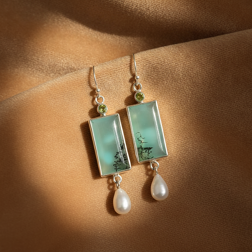 Soleil Pearl Earrings