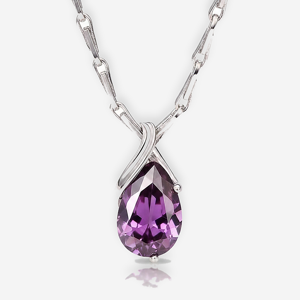 Thea Amethyst Necklace