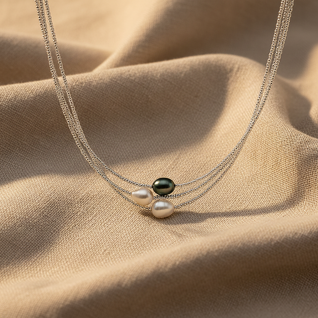 Zaria Pearl Necklace