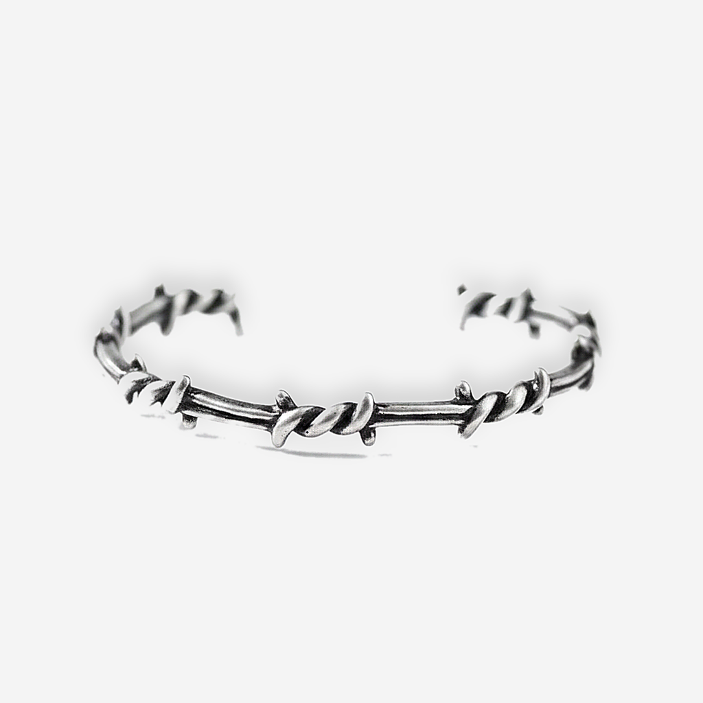 Ines Silver Bangle