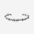 Ines Silver Bangle