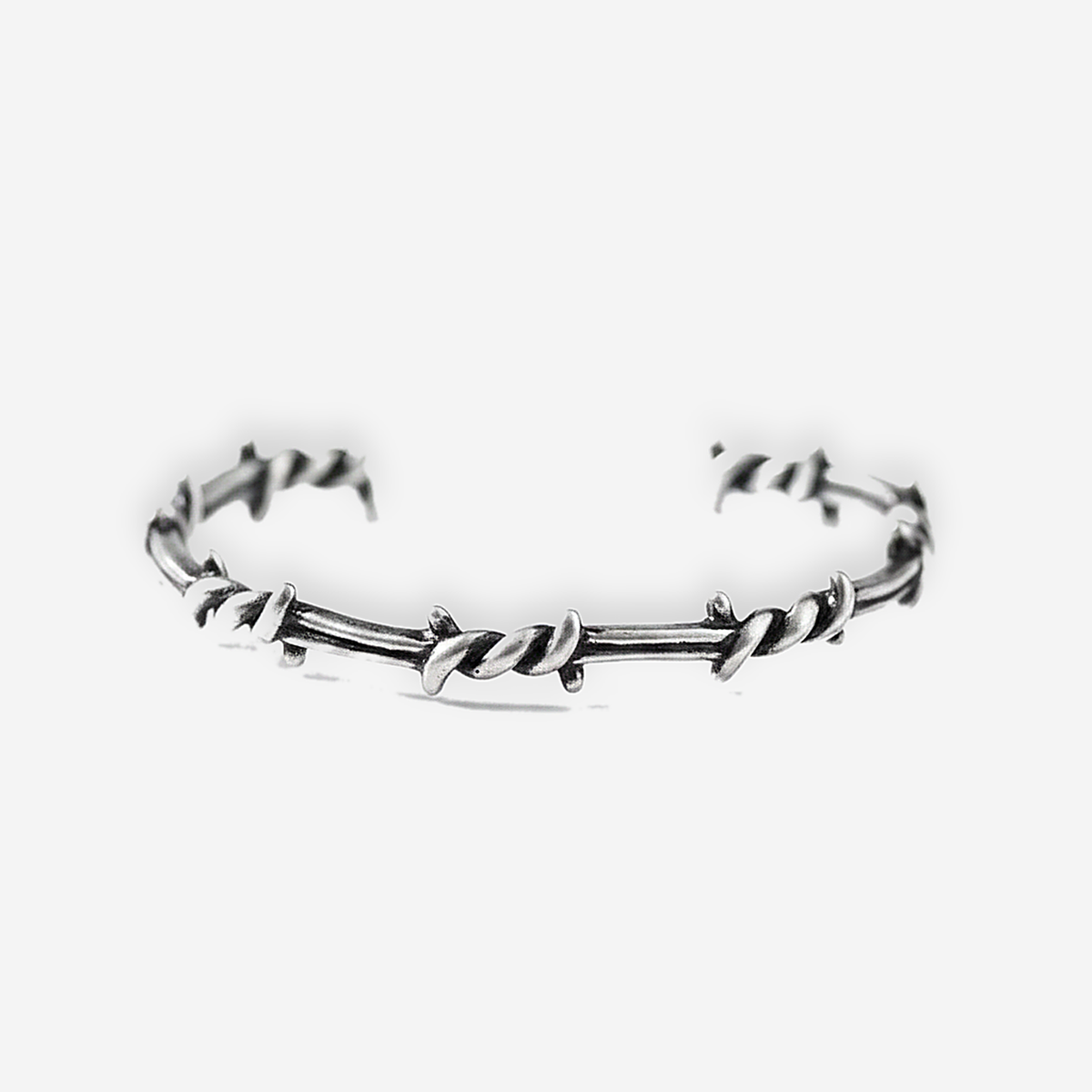 Ines Silver Bangle