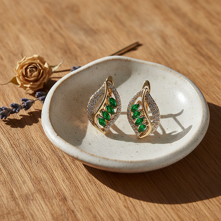 Rosaline Zirconia Earrings