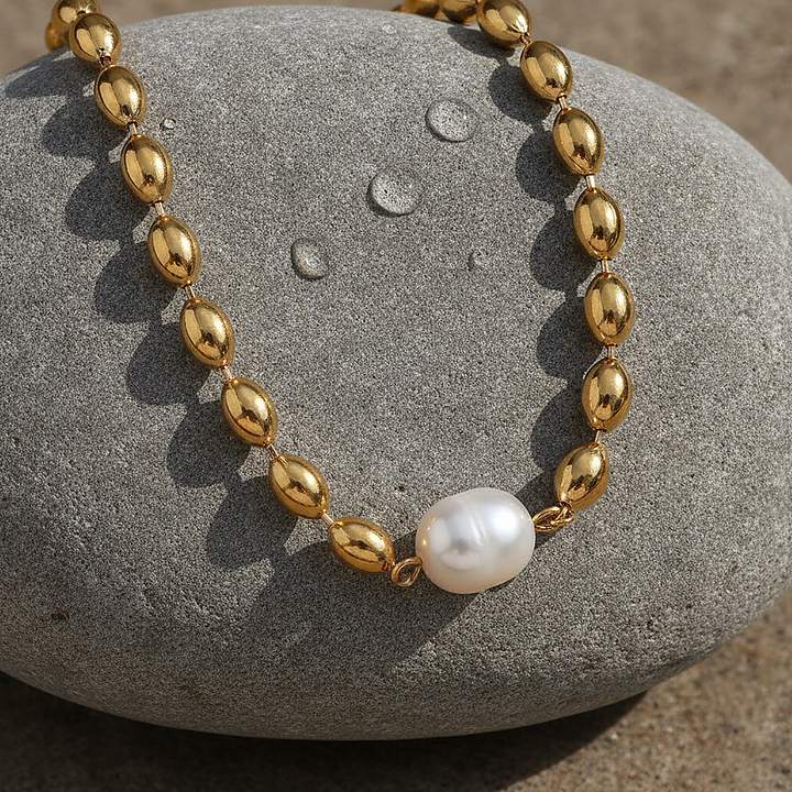 Thessaly Pearl Necklace