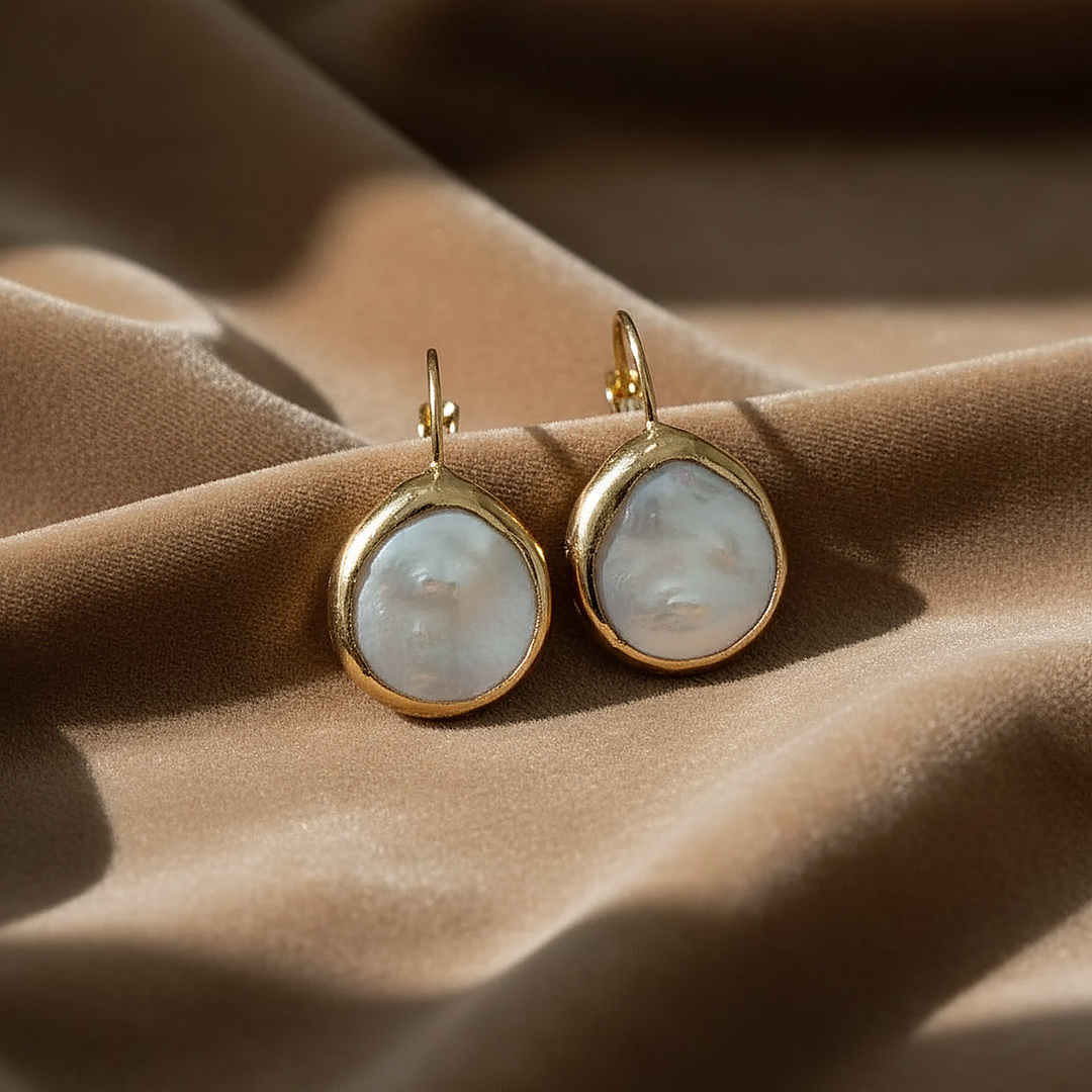Elise Pearl Earrings
