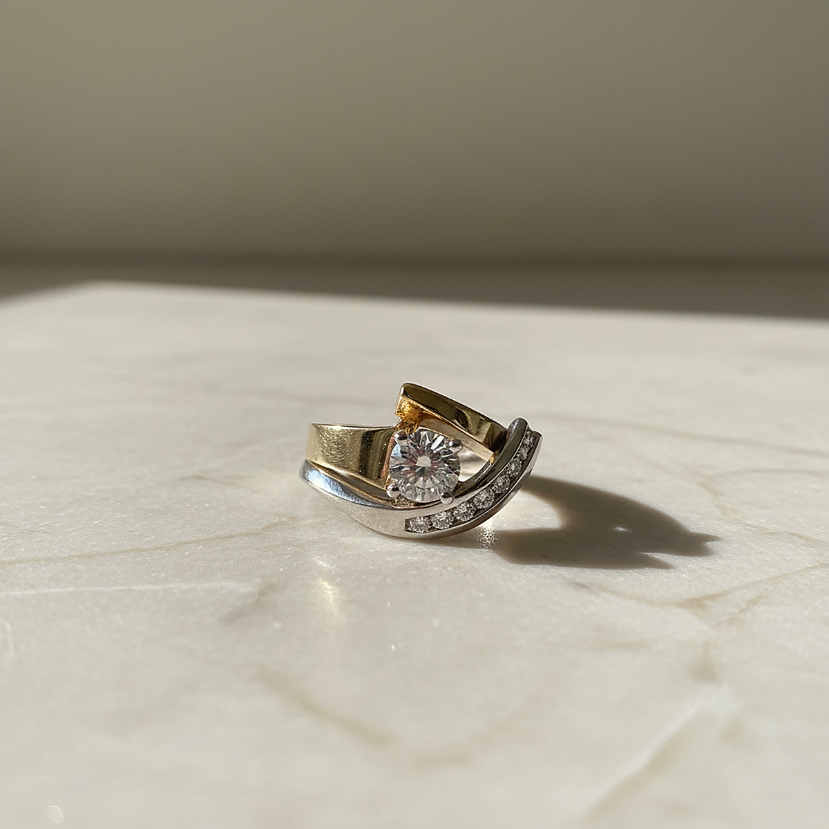 Bague Lucienne en zircone