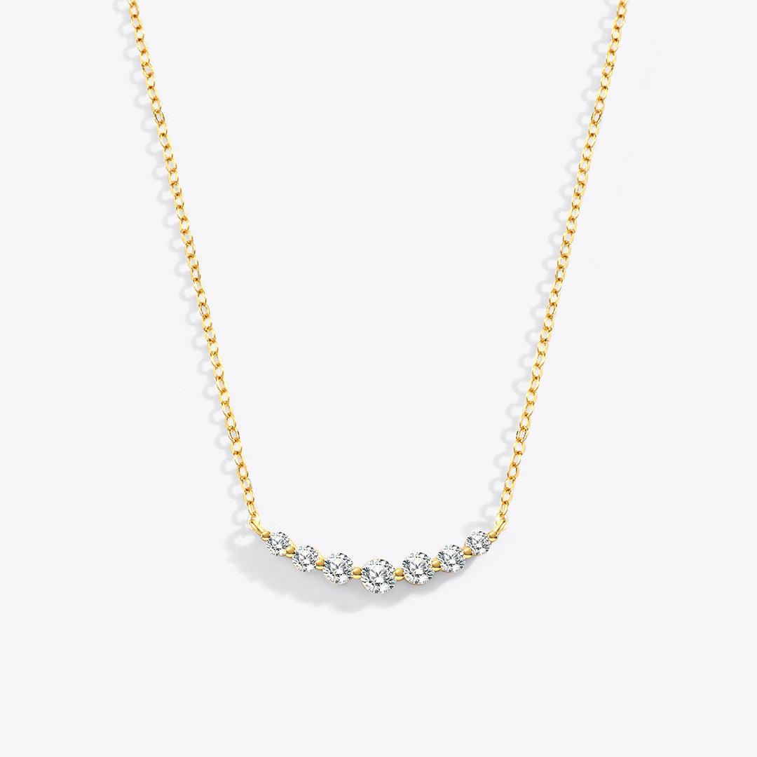 Classic Arc Diamond Necklace