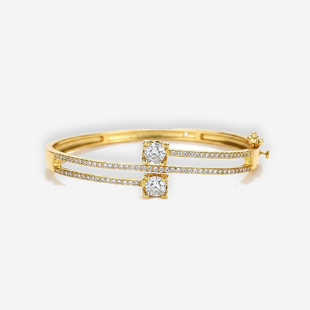 Rhea Crystal Bangle
