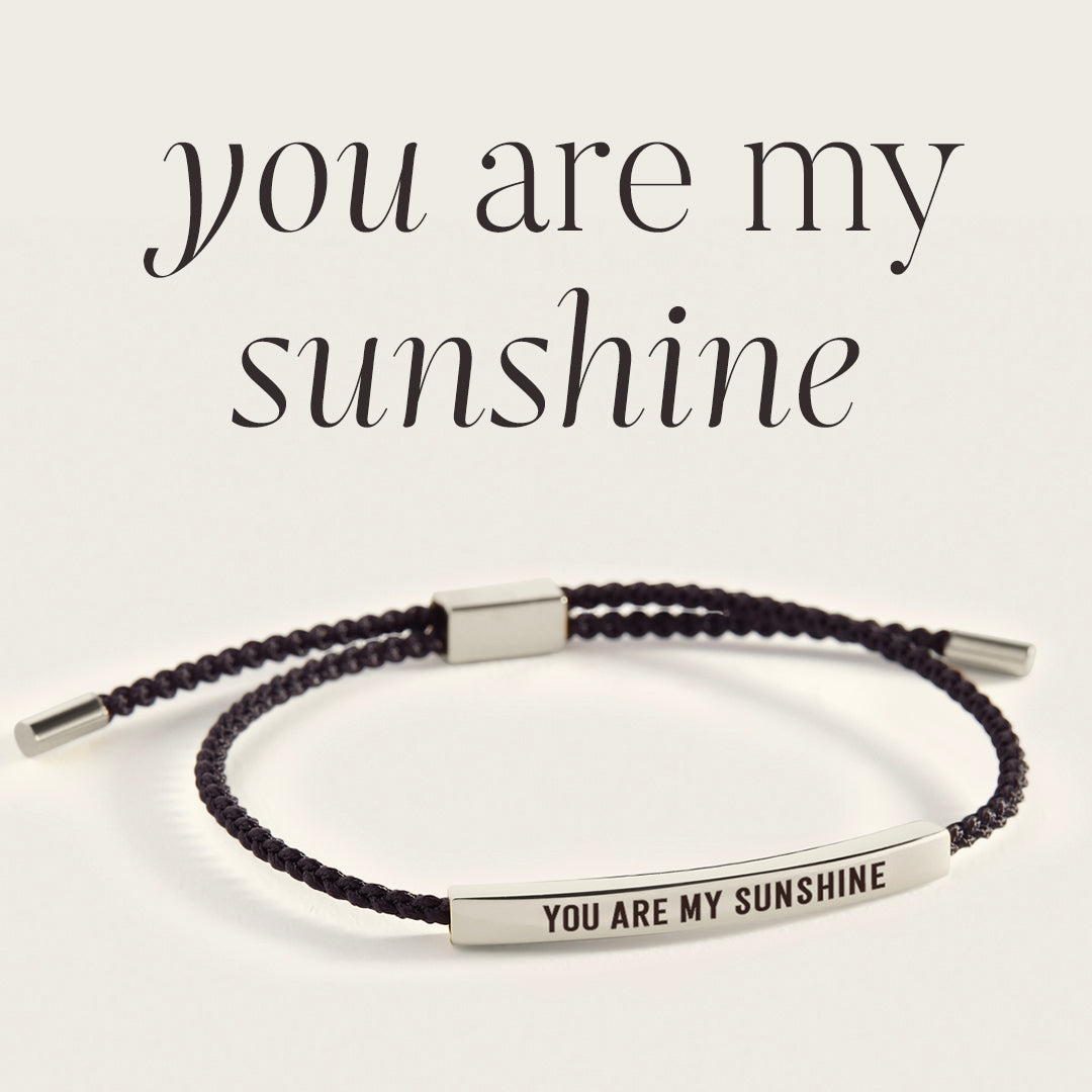 Bracciale Ispirazione You Are My Sunshine