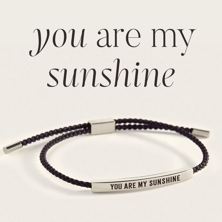 Bracciale Ispirazione You Are My Sunshine