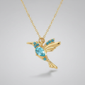Eowyn Aquamarine Necklace