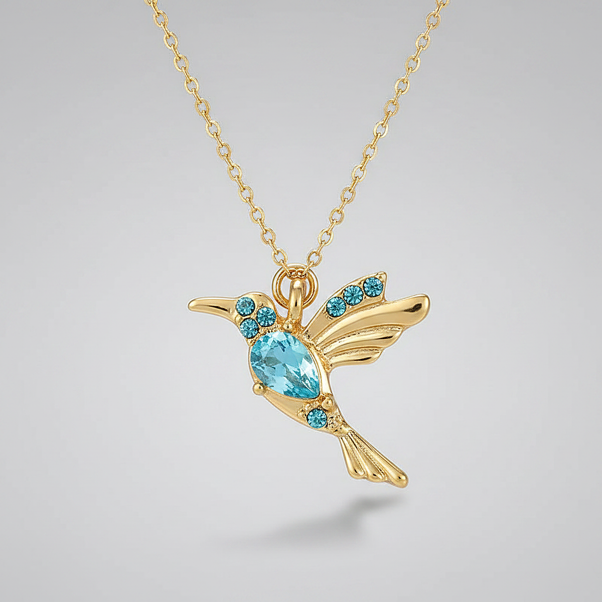 Eowyn Aquamarine Necklace