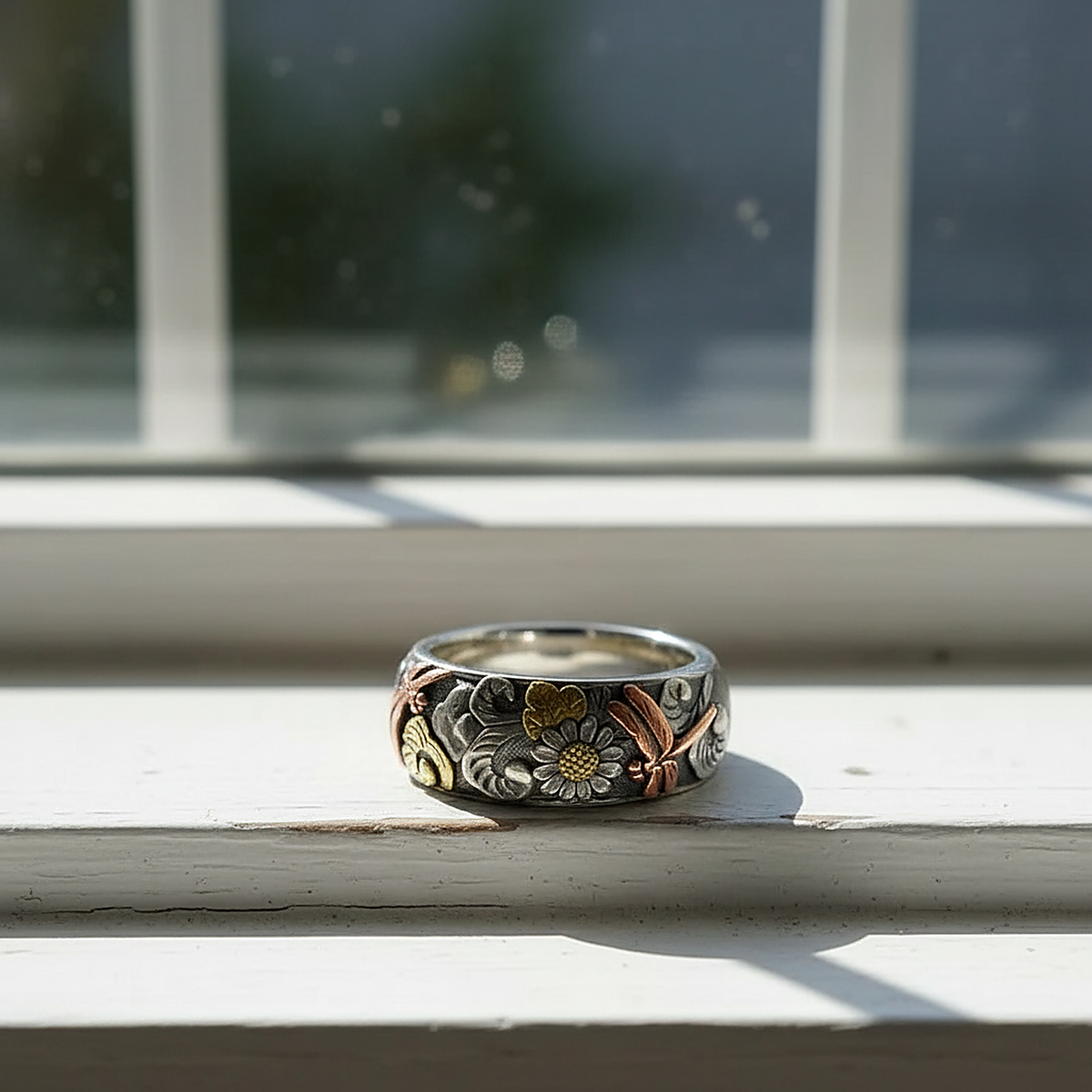 Bague Halcyon en argent