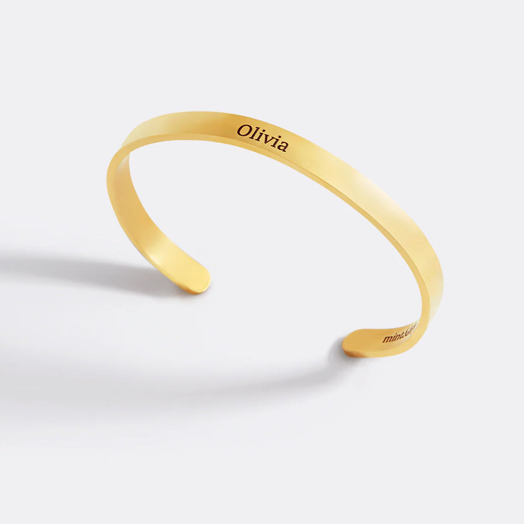 Smuk pige, du kan klare svære ting - armbånd med åbning