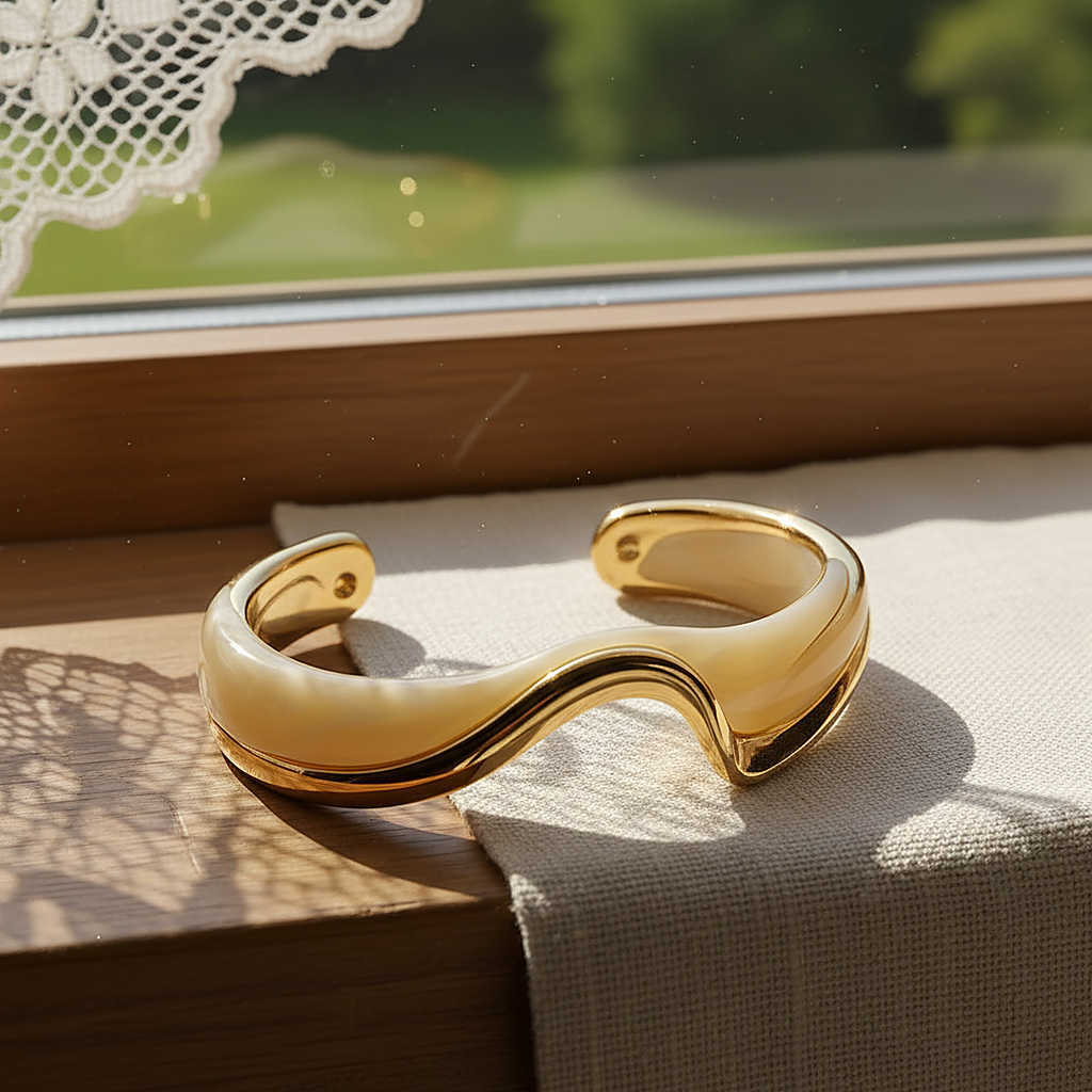 Lourdes Gold Bracelet