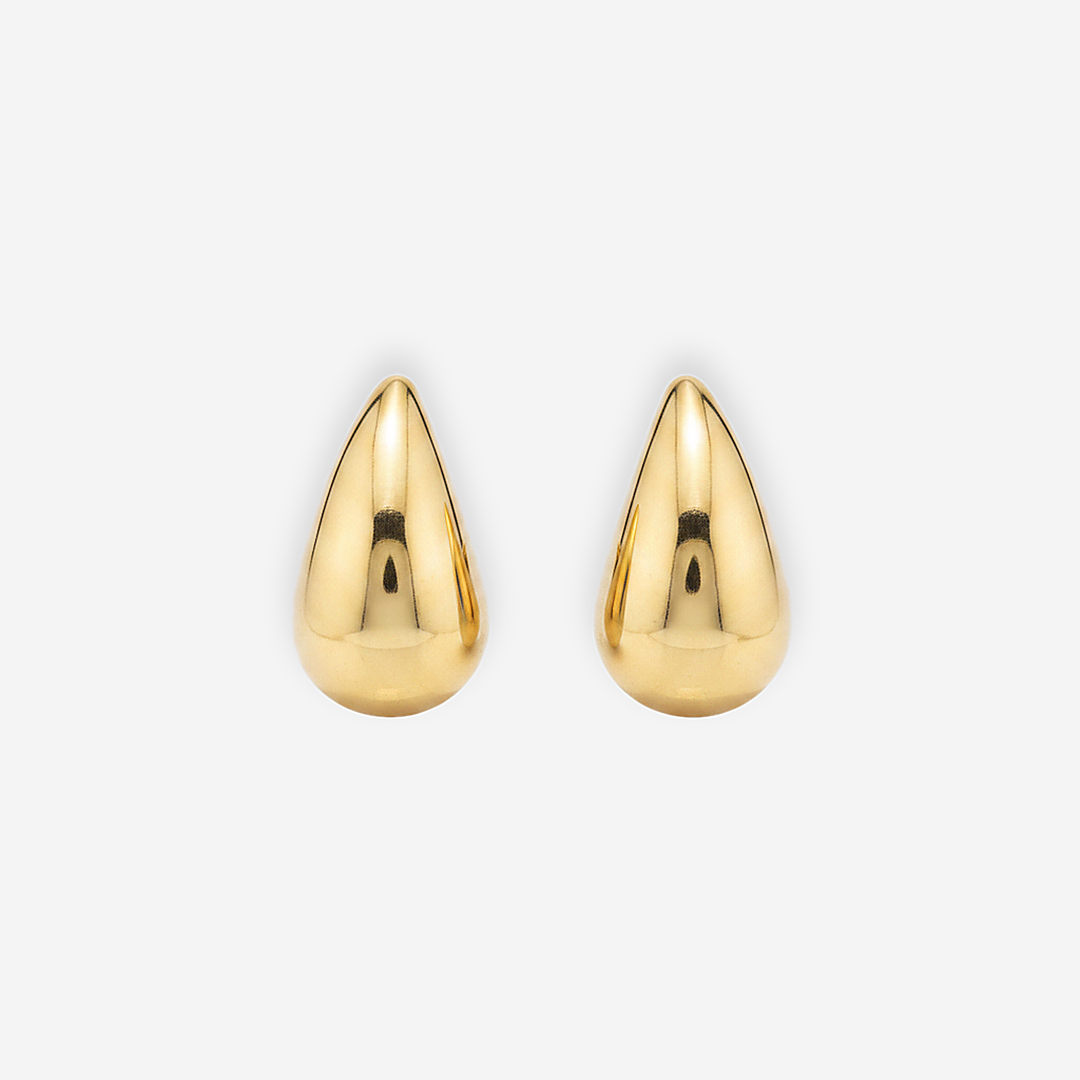 Ame Gold Teardrop Earrings