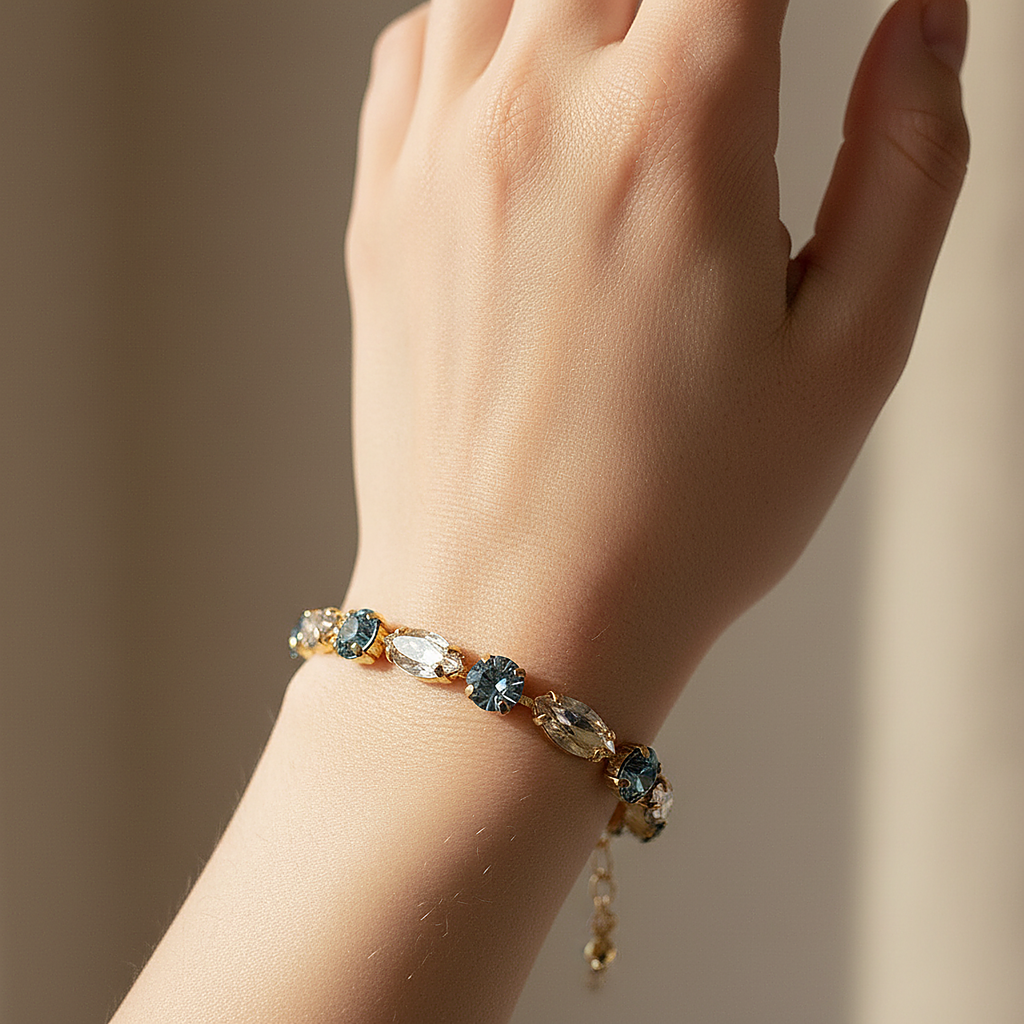 Wisteria Crystal Bracelet