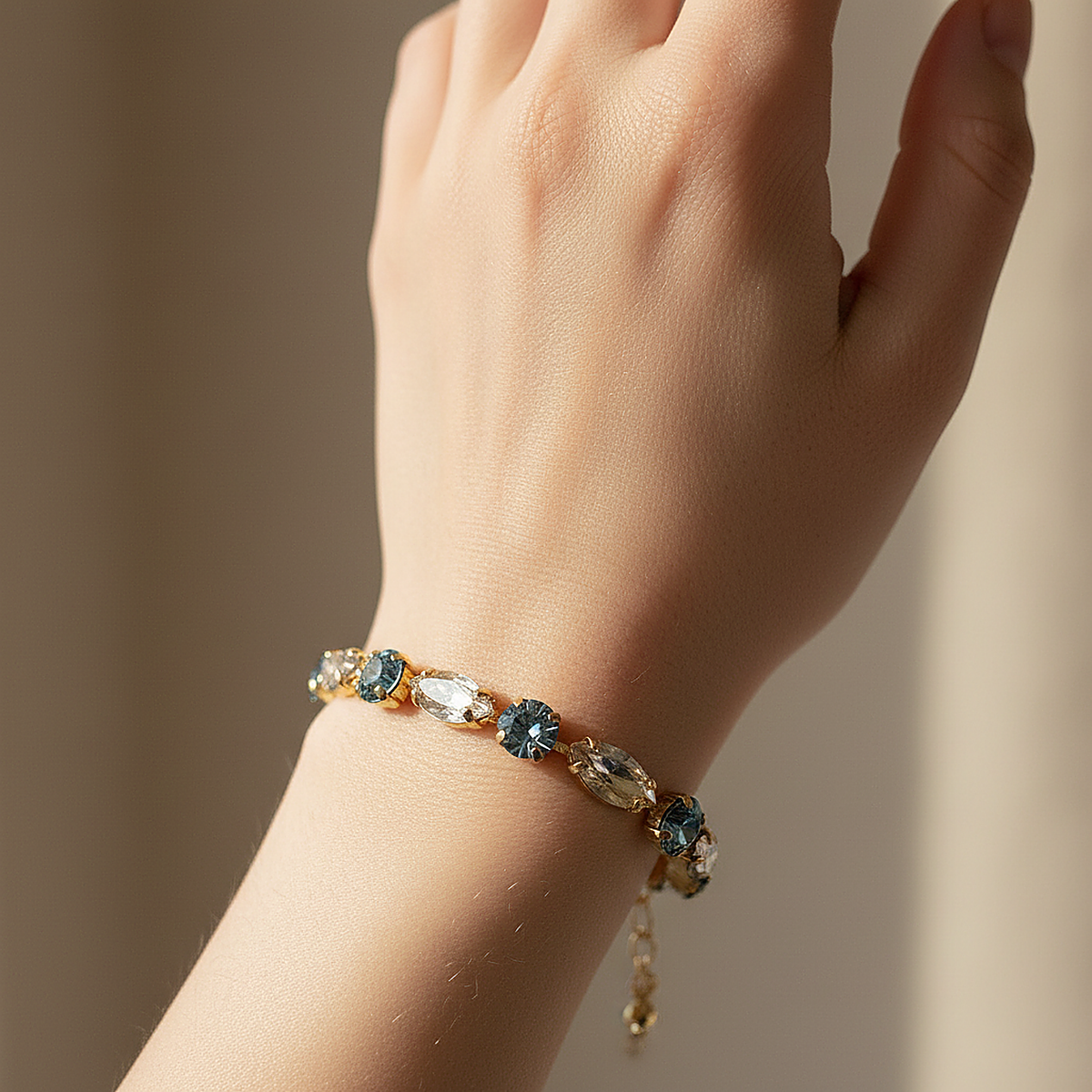 Wisteria Crystal Bracelet