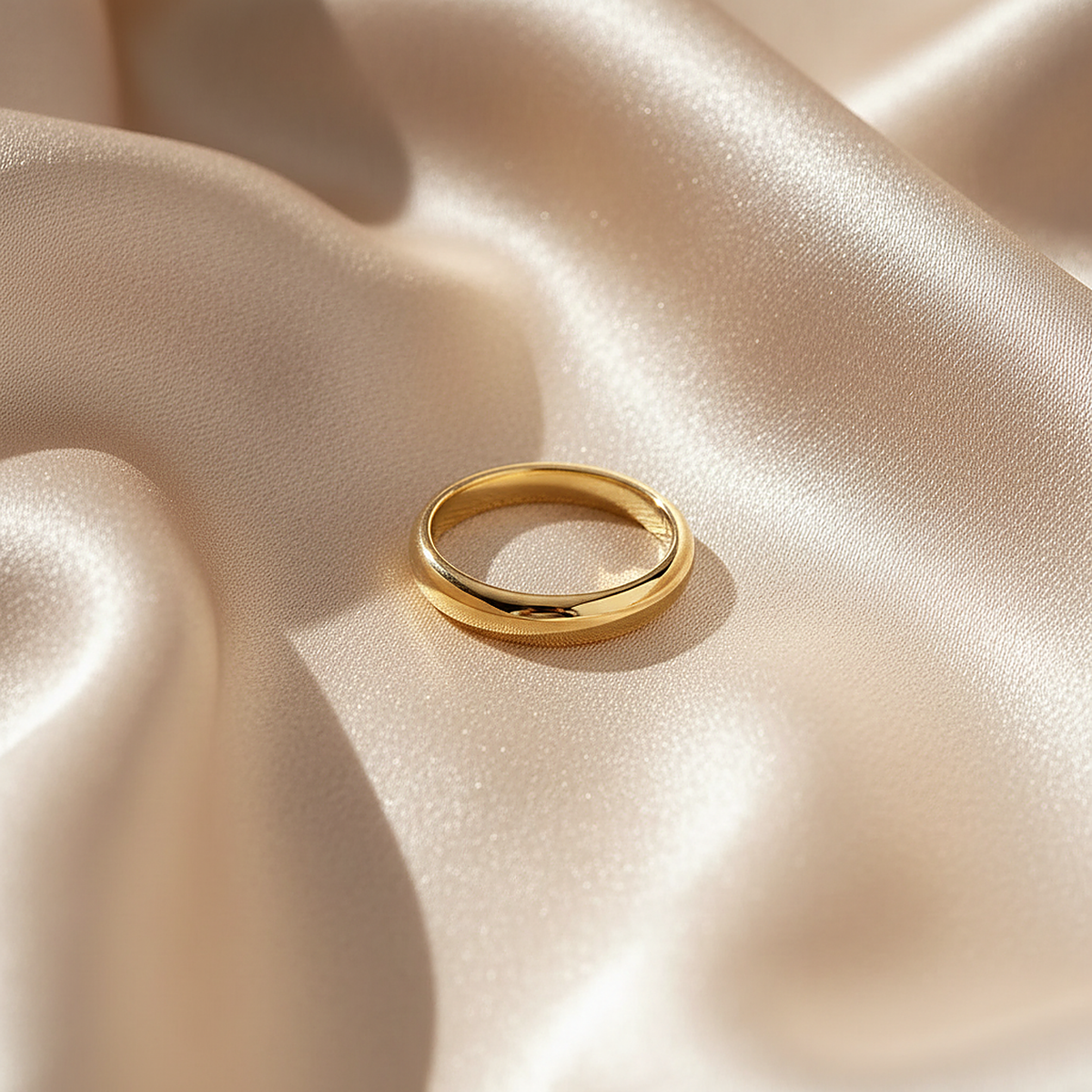 Bague Fleur dorée