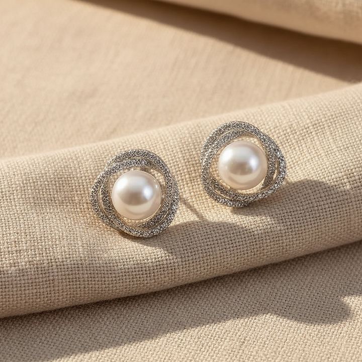 Rosaline Pearl Earrings