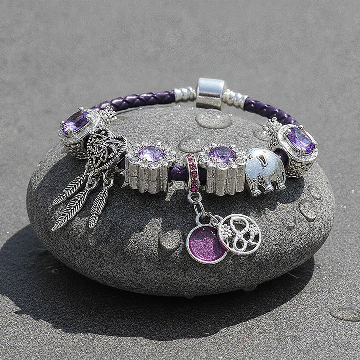 Delphine Amethyst Bracelet