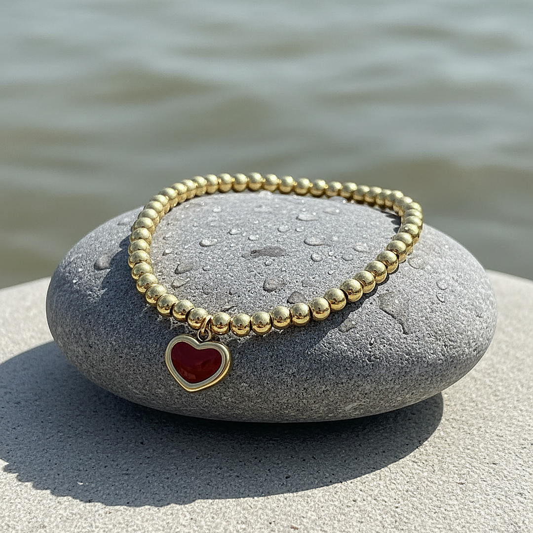 Une Gold Bracelet