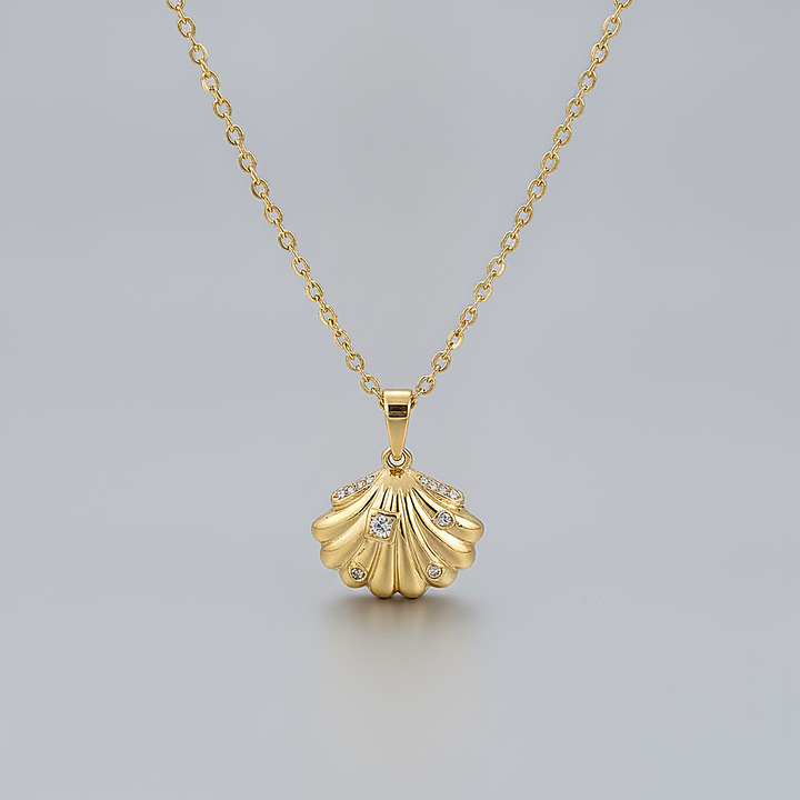 Lourdes Gold Necklace