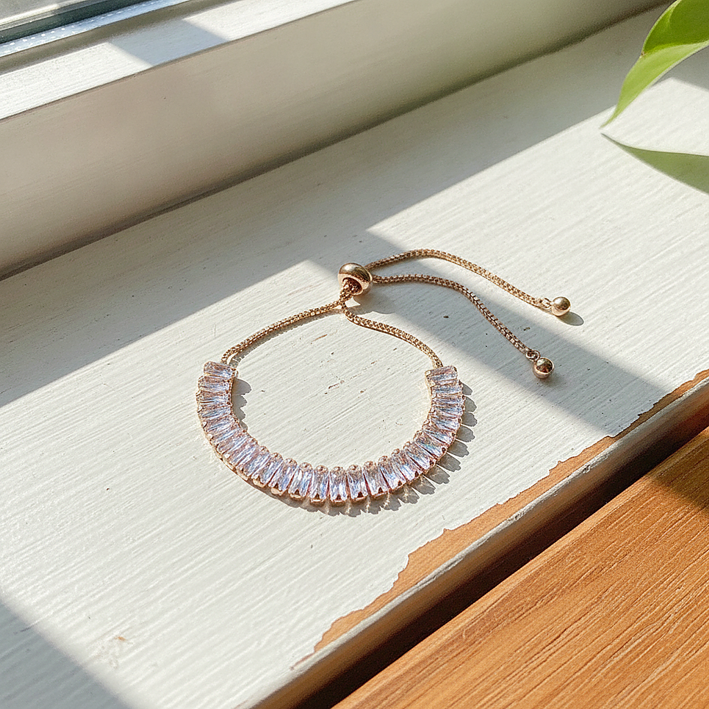 Sidonie-armband med zirkonia тиграқәа