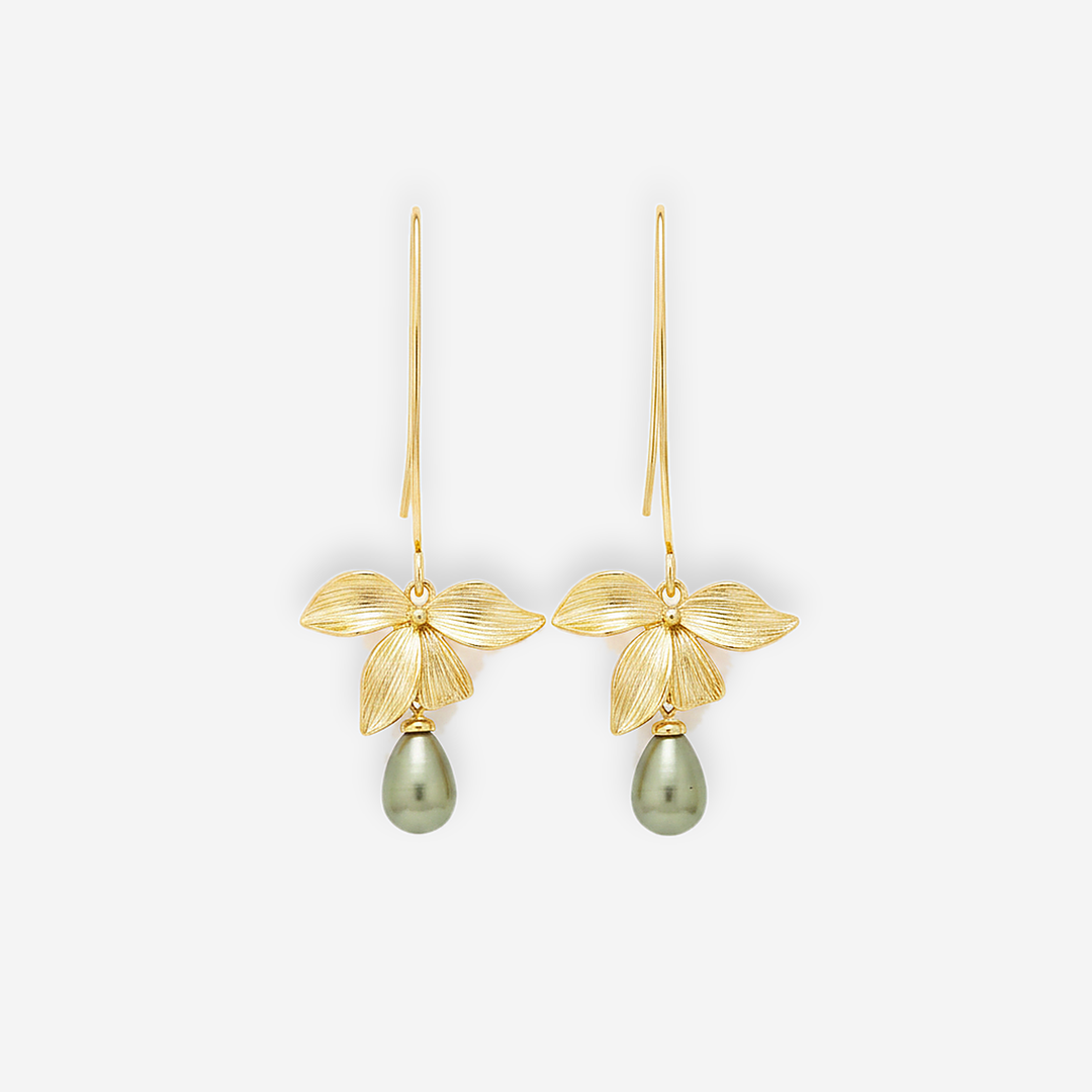 Jade Pearl Blossom Drops