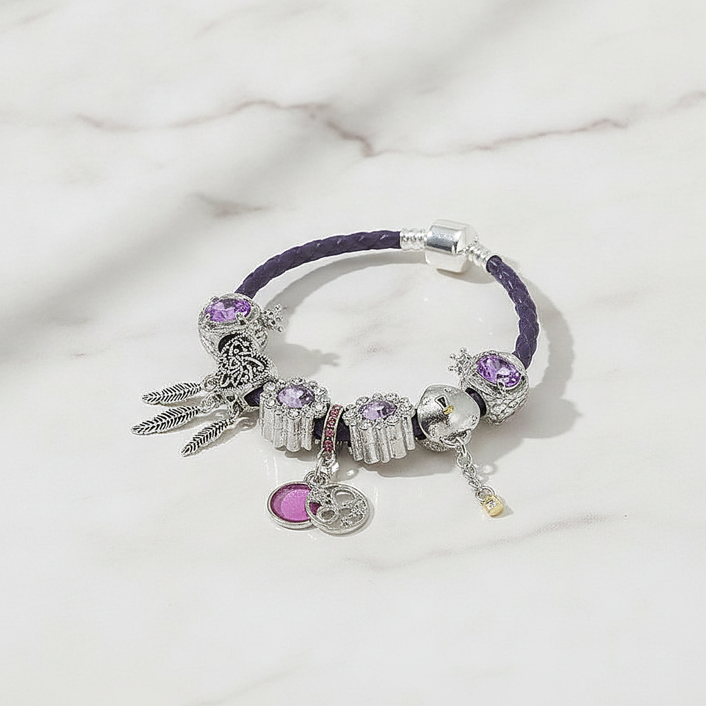 Delphine Amethyst Bracelet