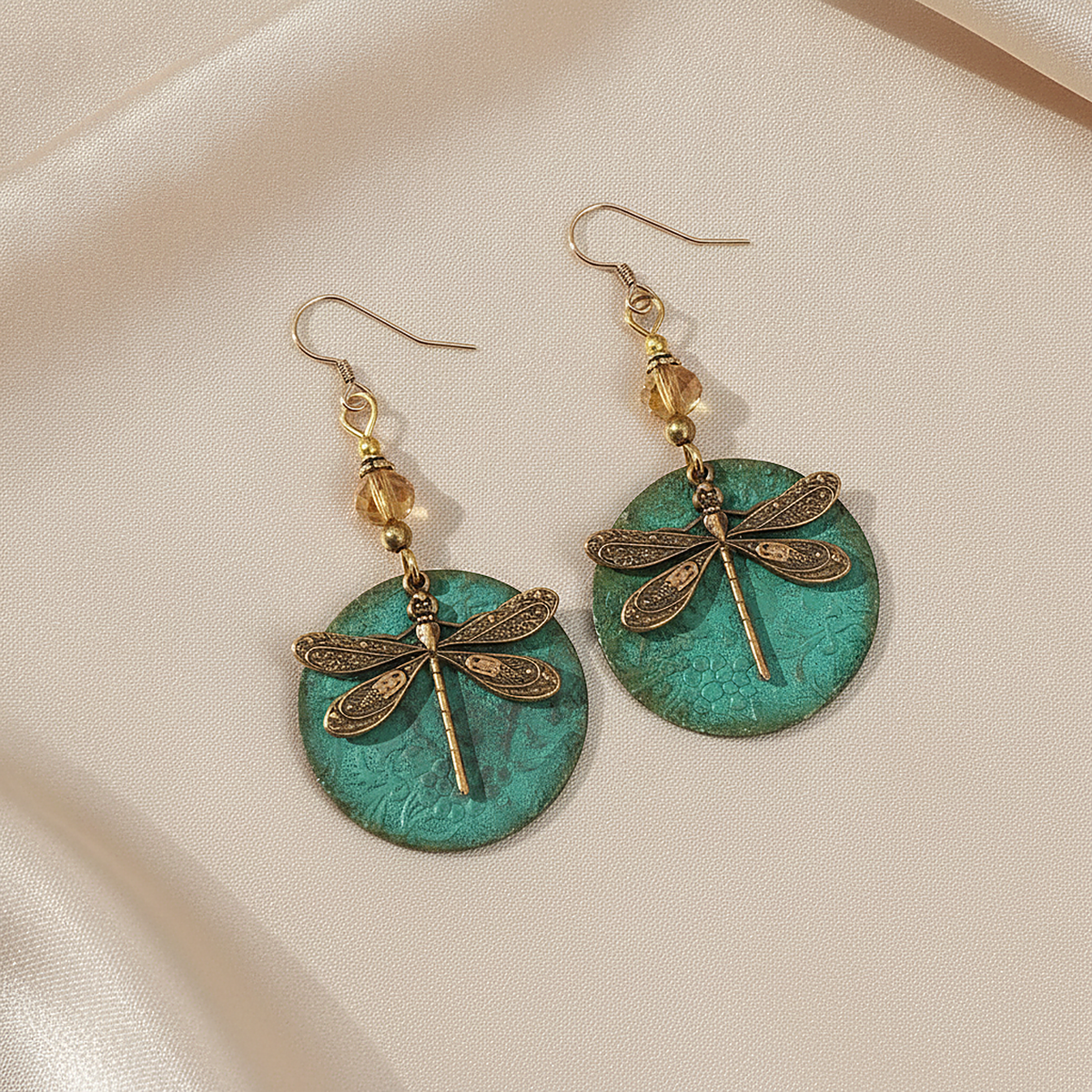 Pendientes Willa dorados