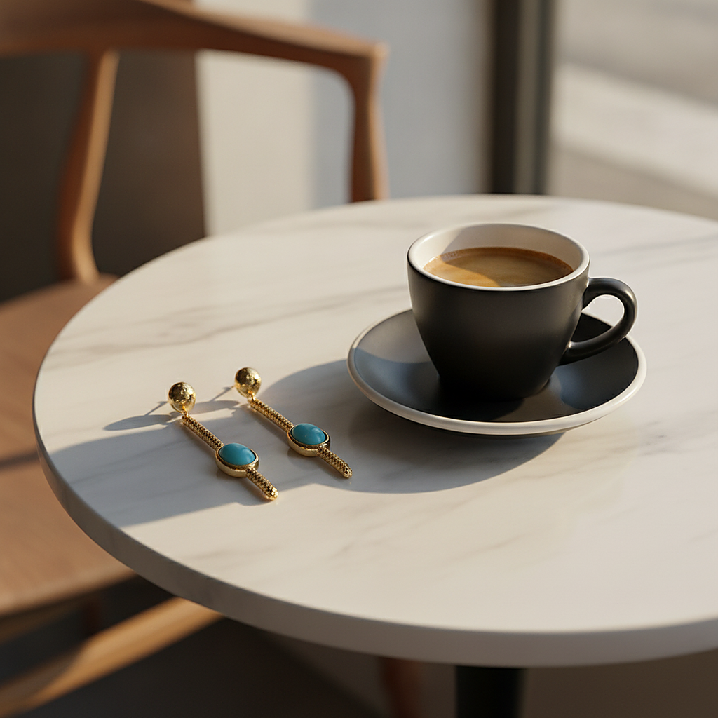 Rhea Turquoise Earrings