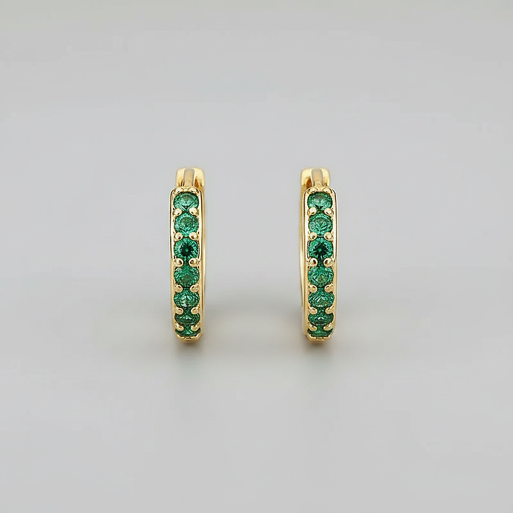 Boucles d'oreilles Goutte Dorées Inspirées de la Côte
