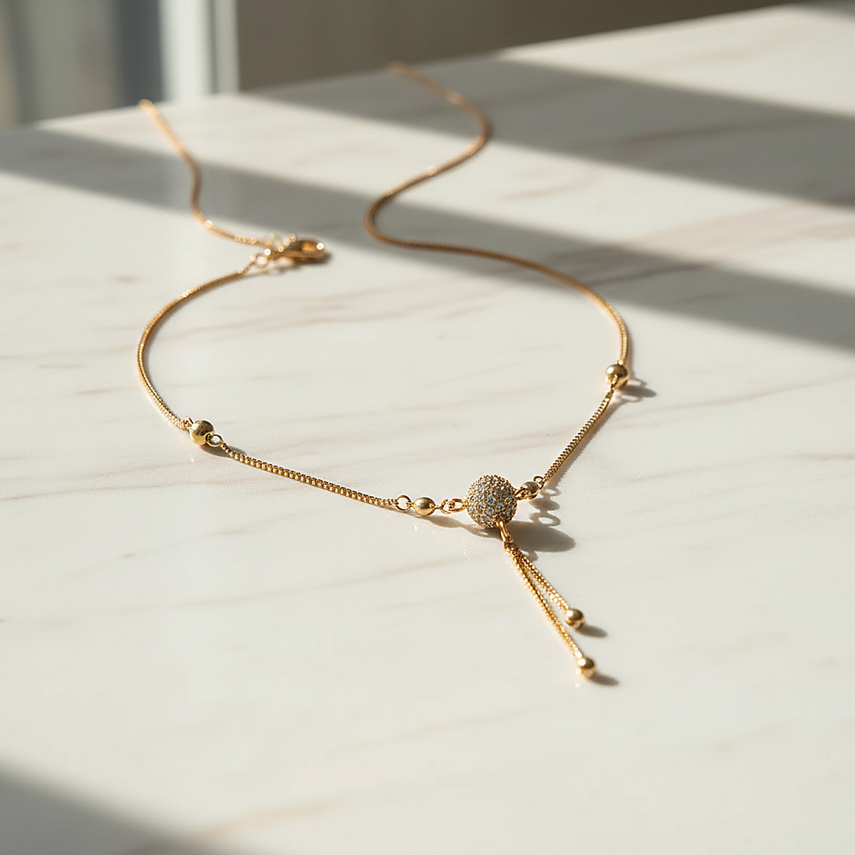 Cassia Crystal Necklace