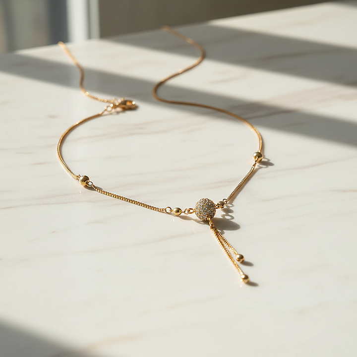 Cassia Crystal Necklace
