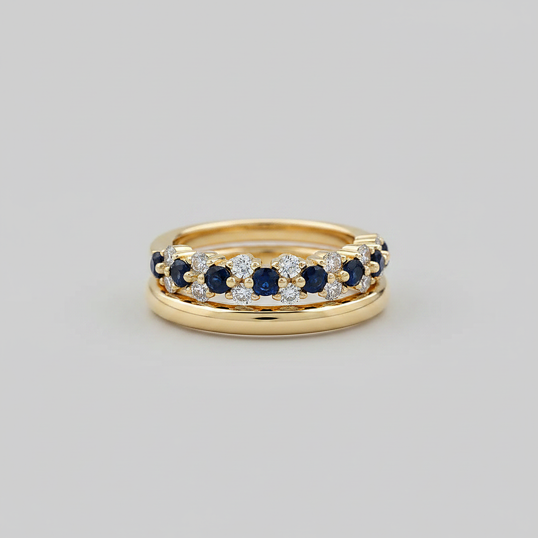 Anillo Rhea de zirconia