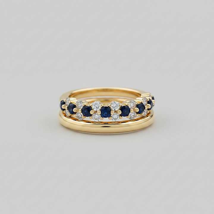Anillo Rhea de zirconia