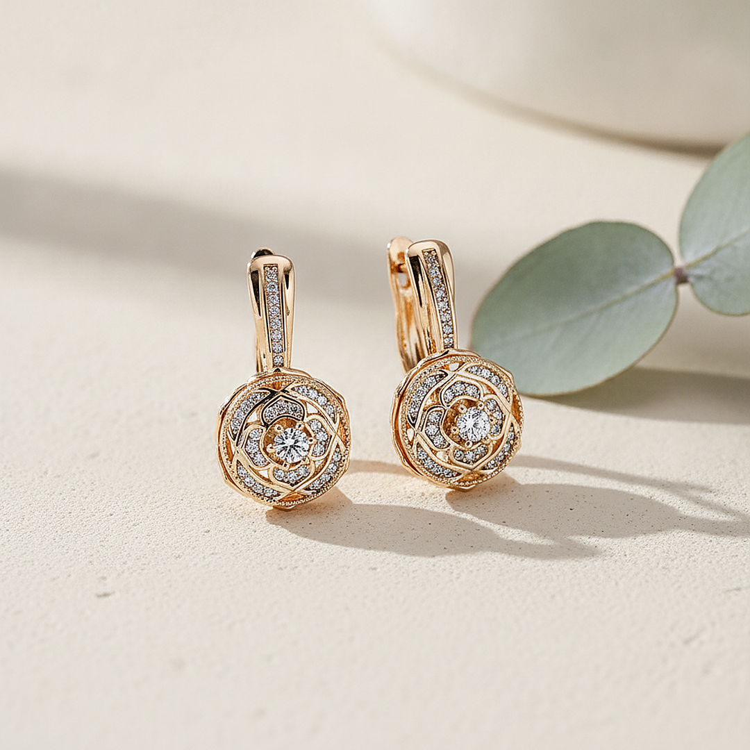 Clemence Zirconia Earrings