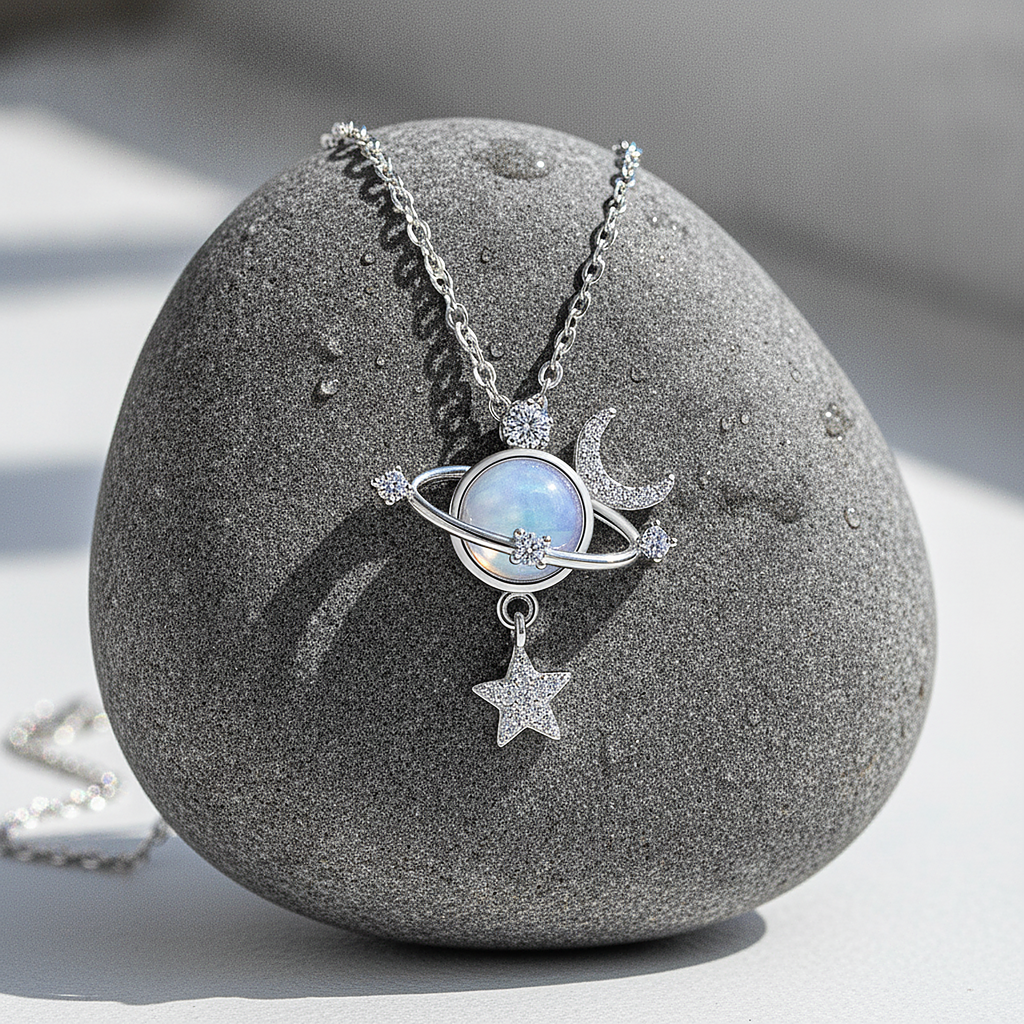 Thessaly Moonstone Necklace