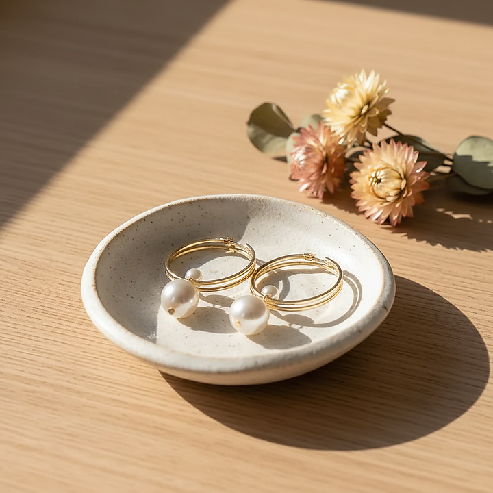 Isolde Pearl Earrings