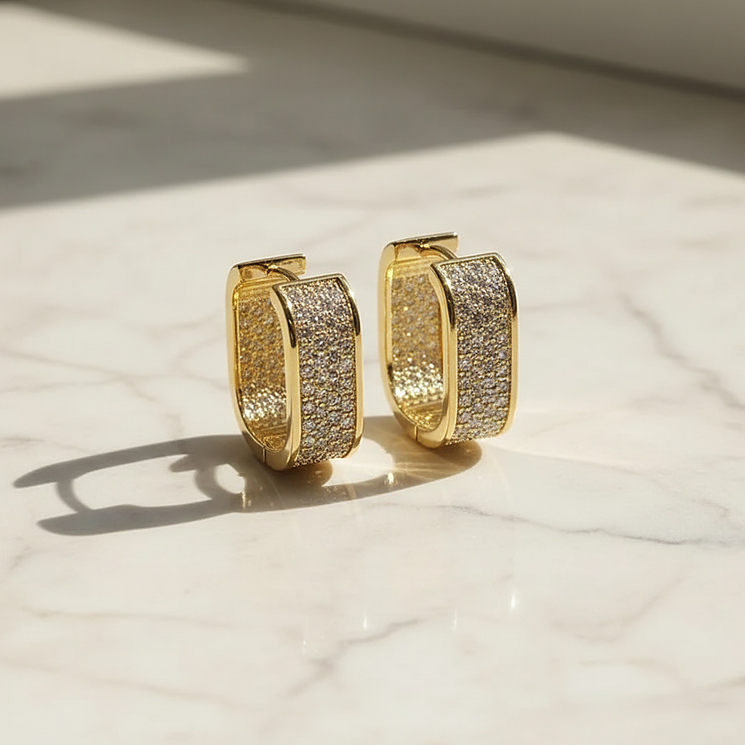 Vionnet Crystal Earrings